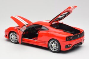 Ferrari 360 Challenge Stradale Rood Hot Wheels 1:18 C0407 Metaal — afbeelding 5 van 8