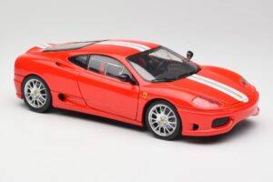 Ferrari 360 Challenge Stradale Rood Hot Wheels 1:18 C0407 Metaal — afbeelding 6 van 8