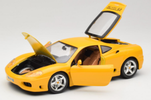 Ferrari 360 Modena 25 Jahre FMC Geel Bburago 1:18 3358-Y1 Metaal — afbeelding 2 van 8