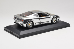 Ferrari 360 Modena Chrome Silver Beperkte Editie Exclusive Cars 1:18 EC004 Metaal — afbeelding 4 van 9