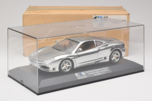 Ferrari 360 Modena Chrome Silver Beperkte Editie Exclusive Cars 1:18 EC004 Metaal — afbeelding 9 van 9