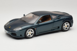Ferrari 360 Modena Donkergroen Metallic Bburago 1:18 3358-G2 Metaal