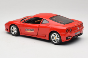 Ferrari 360 Modena Energizer Rood Bburago 1:18 3358-P3 Metaal — afbeelding 7 van 8