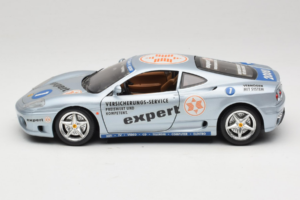 Ferrari 360 Modena Expert #1 Zilver Bburago 1:18 3348-S1 Metaal — afbeelding 4 van 8