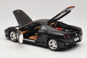Ferrari 360 Modena #14 Zwart Limited Edition Bburago 1:18 3368-B1 Metaal — afbeelding 5 van 8