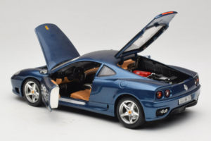 Ferrari 360 Modena #15 Limited Edition Blauw Metallic Bburago 1:18 3358-F1 Metaal — afbeelding 5 van 8