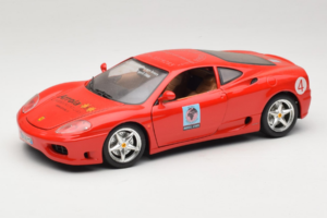 Ferrari 360 Modena Bevro International #4 Limited Edition 111 stuks Rood Bburago 1:18 3358-P1 Metaal