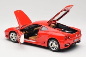 Ferrari 360 Modena Rood Bburago 1:18 3358 Metaal — afbeelding 5 van 8