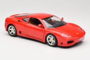 Ferrari 360 Modena Rood Bburago 1:18 3358 Metaal — afbeelding 6 van 8