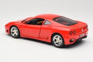 Ferrari 360 Modena Rood Bburago 1:18 3358 Metaal — afbeelding 7 van 8