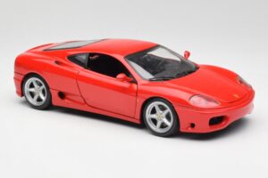 Ferrari 360 Modena Rood Hot Wheels 1:18 25736 Metaal — afbeelding 6 van 8