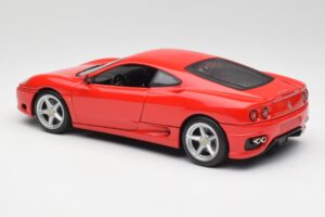 Ferrari 360 Modena Rood Hot Wheels 1:18 25736 Metaal — afbeelding 7 van 8