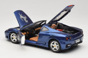 Ferrari 360 Modena Targa Limited Edition 333 stuks Paars Metallic Bburago 1:18 3348-F1 Metaal — afbeelding 5 van 8