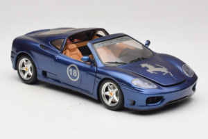 Ferrari 360 Modena Targa Limited Edition 333 stuks Paars Metallic Bburago 1:18 3348-F1 Metaal — afbeelding 6 van 8