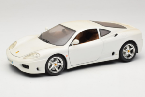 Ferrari 360 Modena Wit Bburago 1:18 3368-W1 Metaal