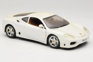 Ferrari 360 Modena Wit Bburago 1:18 3368-W1 Metaal — afbeelding 6 van 8