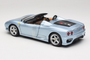 Ferrari 360 Spider Blauw The Italian Job Hot Wheels 1:18 P9905 Metaal — afbeelding 5 van 6