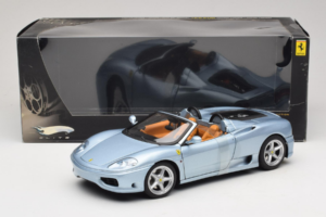 Ferrari 360 Spider Blauw The Italian Job Hot Wheels 1:18 P9905 Metaal — afbeelding 6 van 6