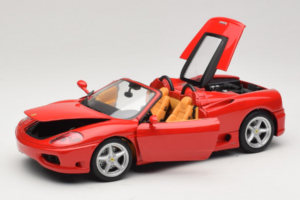 Ferrari 360 Spider Rood Hot Wheels 1:18 27774-M1 Metaal — afbeelding 2 van 8