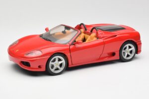 Ferrari 360 Spider Rood Hot Wheels 1:18 FER129 Metaal