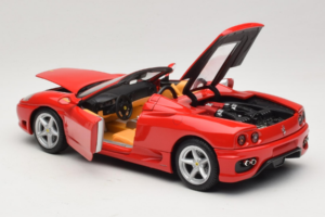 Ferrari 360 Spider Rood Hot Wheels 1:18 27774-M1 Metaal — afbeelding 5 van 8