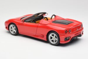 Ferrari 360 Spider Rood Hot Wheels 1:18 FER129 Metaal — afbeelding 7 van 8