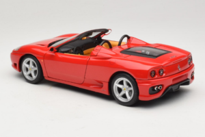Ferrari 360 Spider Rood Hot Wheels 1:18 27774-M1 Metaal — afbeelding 7 van 8