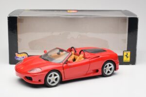 Ferrari 360 Spider Rood Hot Wheels 1:18 FER129 Metaal — afbeelding 8 van 8