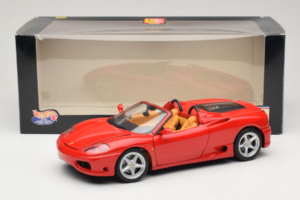 Ferrari 360 Spider Rood Hot Wheels 1:18 27774-M1 Metaal — afbeelding 8 van 8