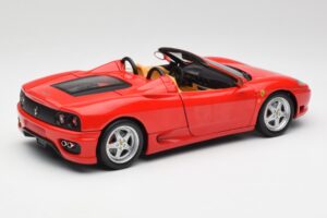 Ferrari 360 Spider Rood Hot Wheels 1:18 57310 Metaal — afbeelding 3 van 8
