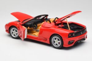 Ferrari 360 Spider Rood Hot Wheels 1:18 57310 Metaal — afbeelding 5 van 8