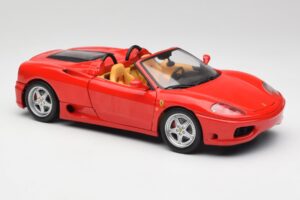 Ferrari 360 Spider Rood Hot Wheels 1:18 57310 Metaal — afbeelding 6 van 8