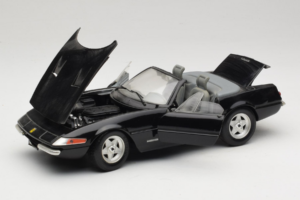 Ferrari 365 GTB/4 Daytona Cabriolet Zwart Techno Giodi 1:18 40011-B1 Metaal — afbeelding 2 van 8