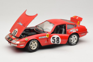 Ferrari 365 GTB/4 Daytona Berlinetta #58 Rood Techno Giodi 1:18 40011 Metaal — afbeelding 2 van 8