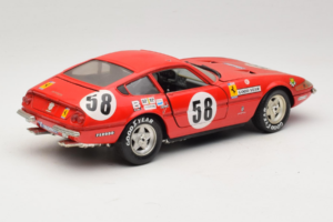 Ferrari 365 GTB/4 Daytona Berlinetta #58 Rood Techno Giodi 1:18 40011 Metaal — afbeelding 3 van 8