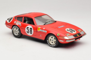 Ferrari 365 GTB/4 Daytona Berlinetta #58 Rood Techno Giodi 1:18 40011 Metaal — afbeelding 6 van 8