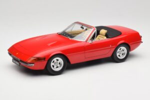 Ferrari 365 GTB/4 Daytona Spyder Series II Rosso Dino KK-Scale 1:18 KKDC180621 Metaal