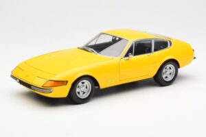 Ferrari 365 GTB/4 Daytona Geel Kyosho 1:18 08162Y Metaal