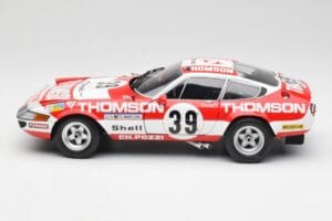 Ferrari 365 GTB4 Competizione #39 1973 Kyosho 1:18 08164F Metaal — afbeelding 4 van 8