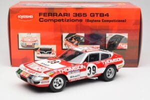 Ferrari 365 GTB4 Competizione #39 1973 Kyosho 1:18 08164F Metaal — afbeelding 8 van 8