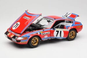 Ferrari 365 GTB4 Competizione #71 24 Hours of Le Mans 1974 Kyosho 1:18 08164A Metaal — afbeelding 2 van 8