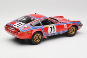 Ferrari 365 GTB4 Competizione #71 24 Hours of Le Mans 1974 Kyosho 1:18 08164A Metaal — afbeelding 3 van 8