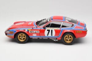 Ferrari 365 GTB4 Competizione #71 24 Hours of Le Mans 1974 Kyosho 1:18 08164A Metaal — afbeelding 4 van 8