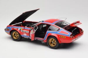 Ferrari 365 GTB4 Competizione #71 24 Hours of Le Mans 1974 Kyosho 1:18 08164A Metaal — afbeelding 5 van 8