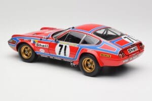 Ferrari 365 GTB4 Competizione #71 24 Hours of Le Mans 1974 Kyosho 1:18 08164A Metaal — afbeelding 7 van 8