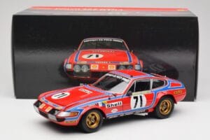 Ferrari 365 GTB4 Competizione #71 24 Hours of Le Mans 1974 Kyosho 1:18 08164A Metaal — afbeelding 8 van 8
