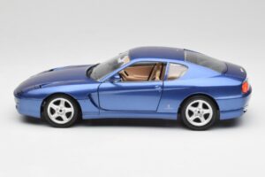 Ferrari 456 GT Blu Pozzi Bburago 1:18 3036-M3 Metaal — afbeelding 4 van 8