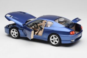 Ferrari 456 GT Blu Pozzi Bburago 1:18 3036-M3 Metaal — afbeelding 5 van 8