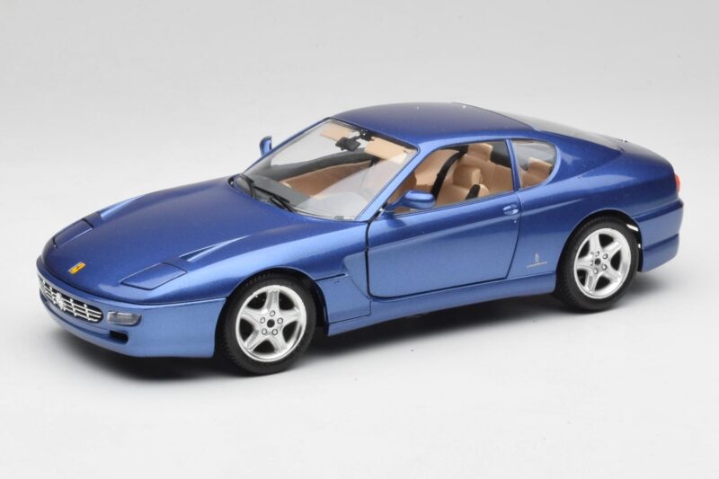 Ferrari 456 GT Blu Pozzi Bburago 1:18 3036-M3 Metaal