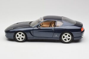 Ferrari 456 GT Blauw Bburago 1:18 3036 Metaal — afbeelding 3 van 8